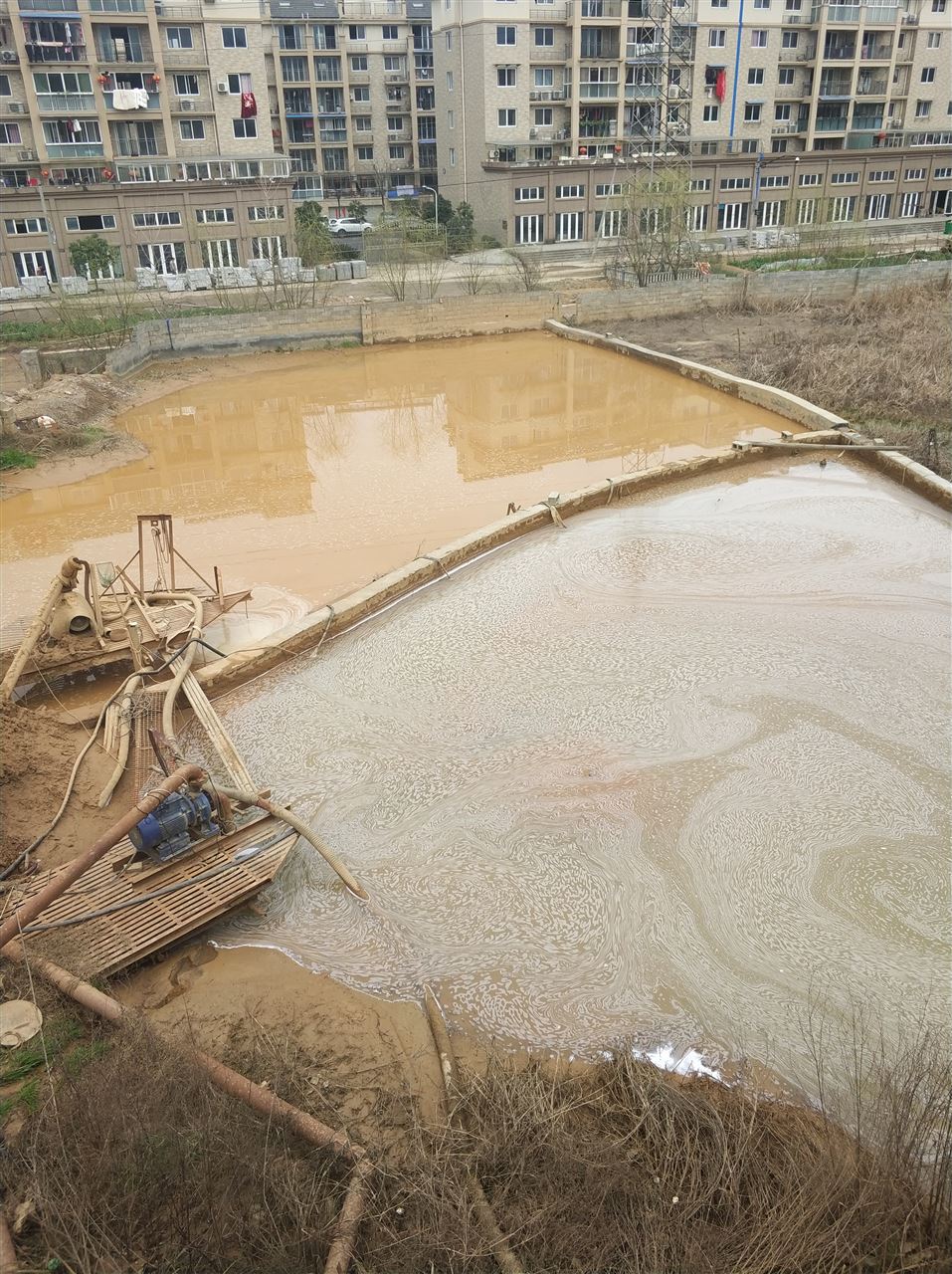 元江沉淀池淤泥清理-厂区废水池淤泥清淤